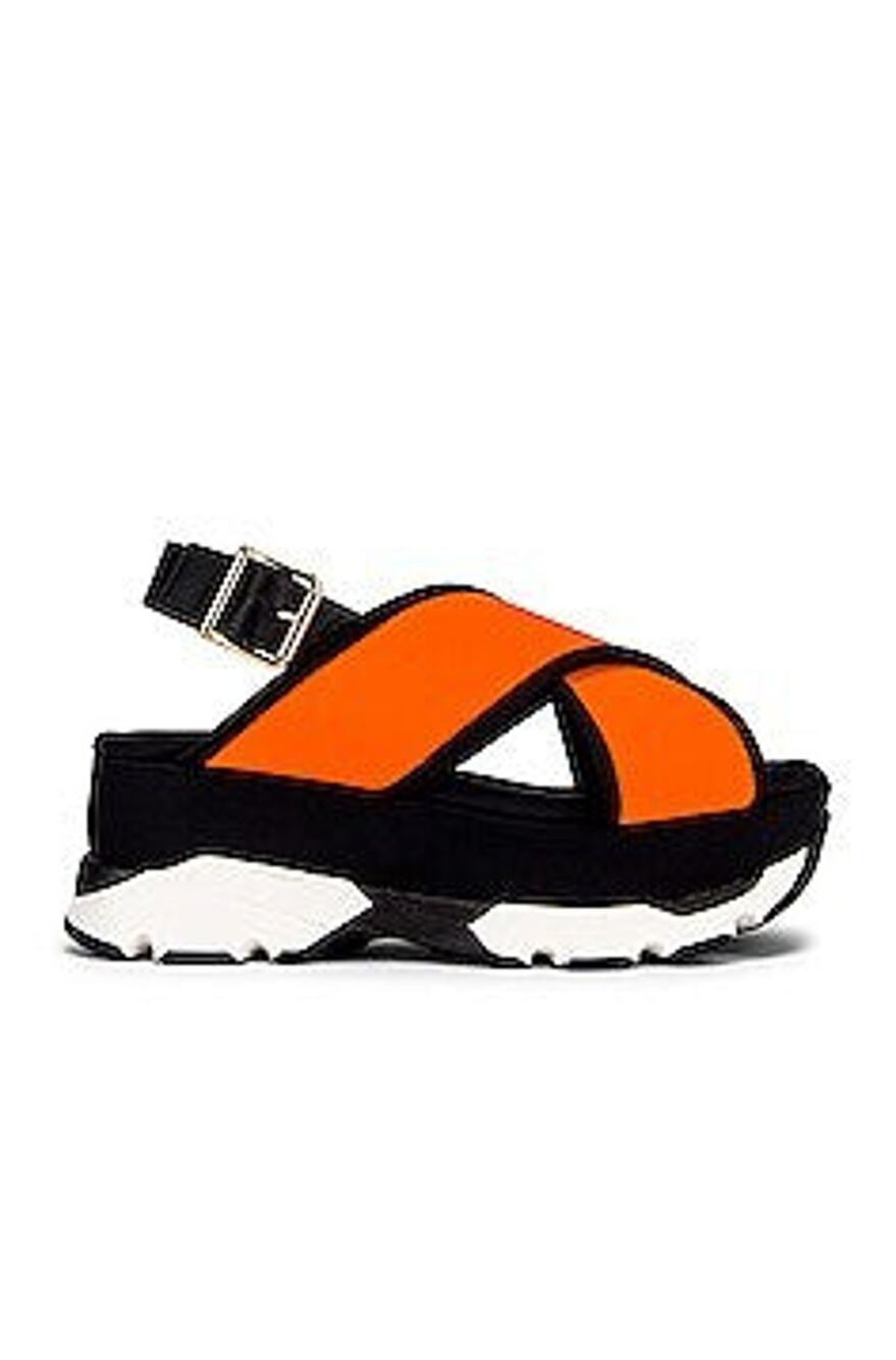 Marni Sporty Wedge Sandals - 35